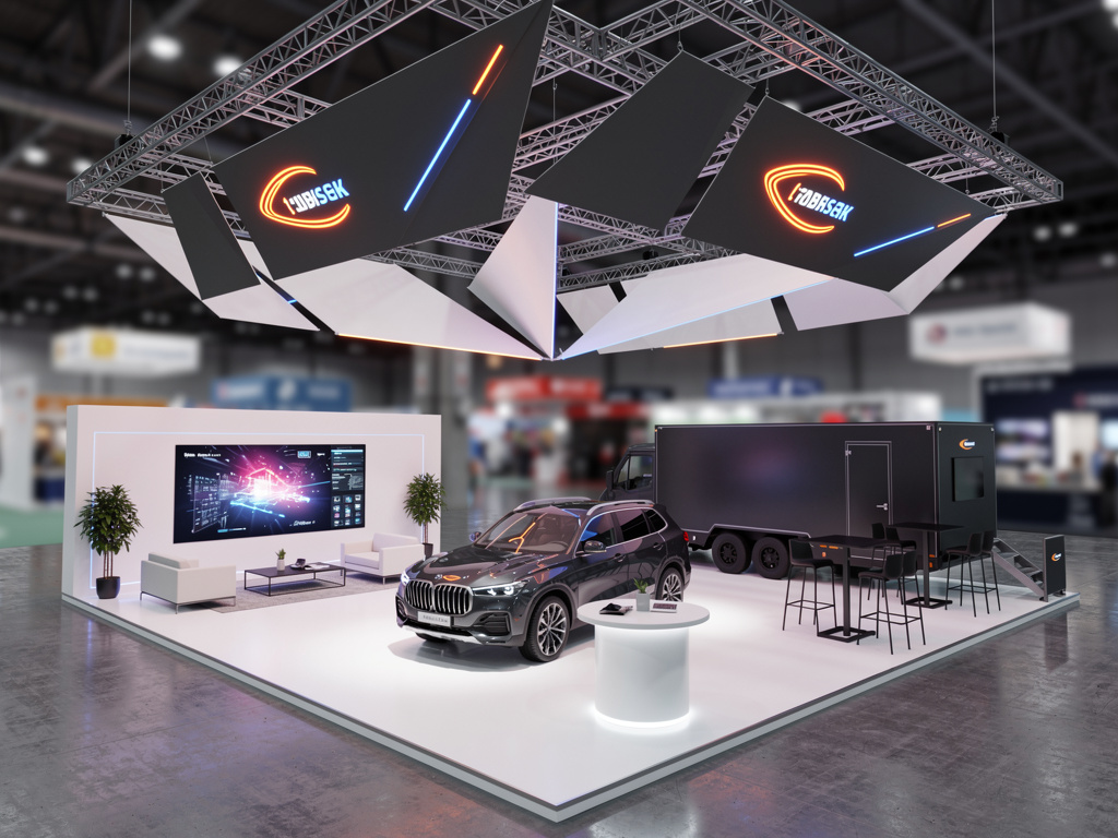 Summit 40x50 Grand Island Pavilion with Integrated Brand Experience